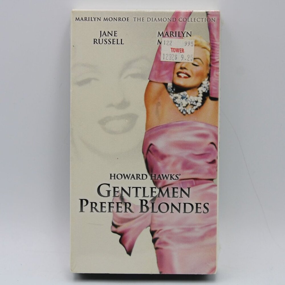 Gentlemen Prefer Blondes VHS 2001 Fox Home Video Marilyn Monroe Jane Russell